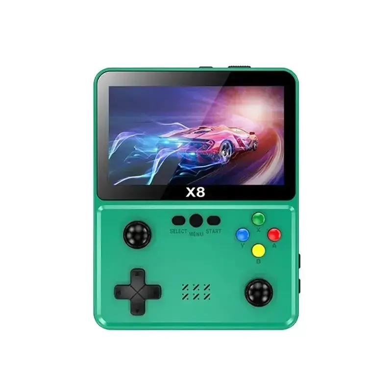 کنسول بازی دستی مدل X8 Game Console رنگ سبز